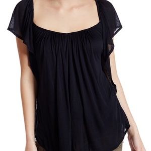 Free People Forever & Always V-Neck Shirt